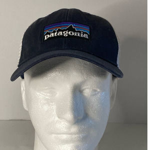 PATAGONIA Trucker Hat Blue/White Adjustable